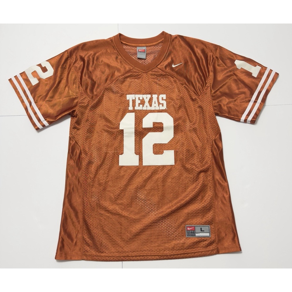 VTG Y2K Nike Team Colt McCoy #12 Jersey S Texas Longhorns UT NCAA Football READ*